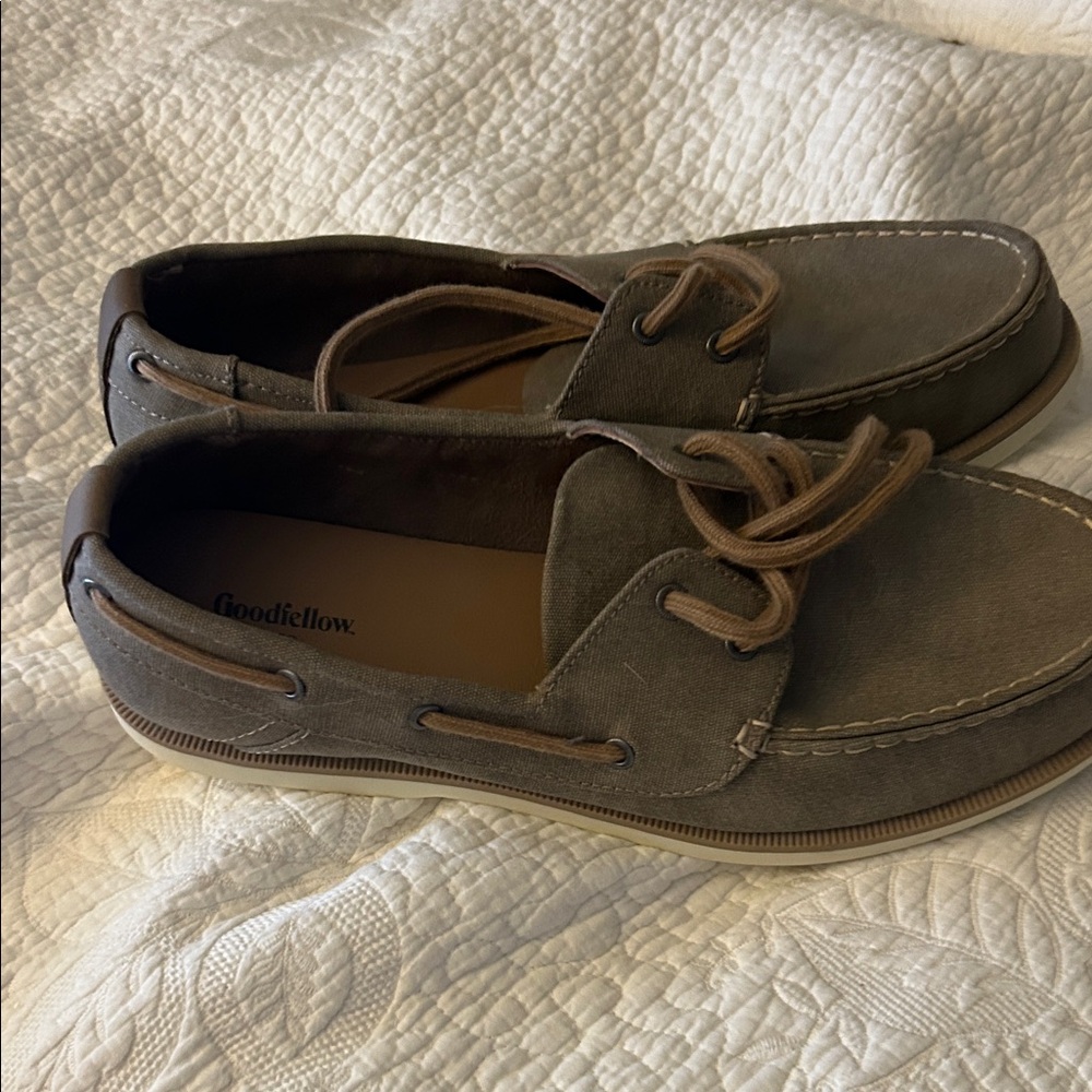 Goodfellow & Co Men's Brown Boat Shoes